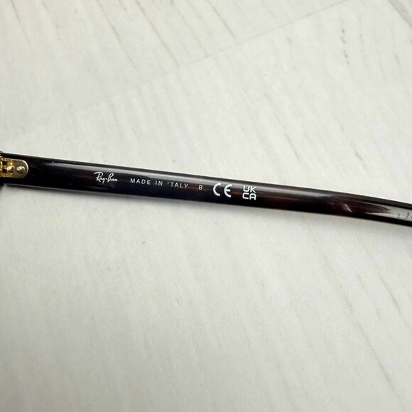 Share Ray-Ban RB3016 Clubmaster Sunglasses Red Havana w/ G-15 Green Polarized - Picture 8 of 9